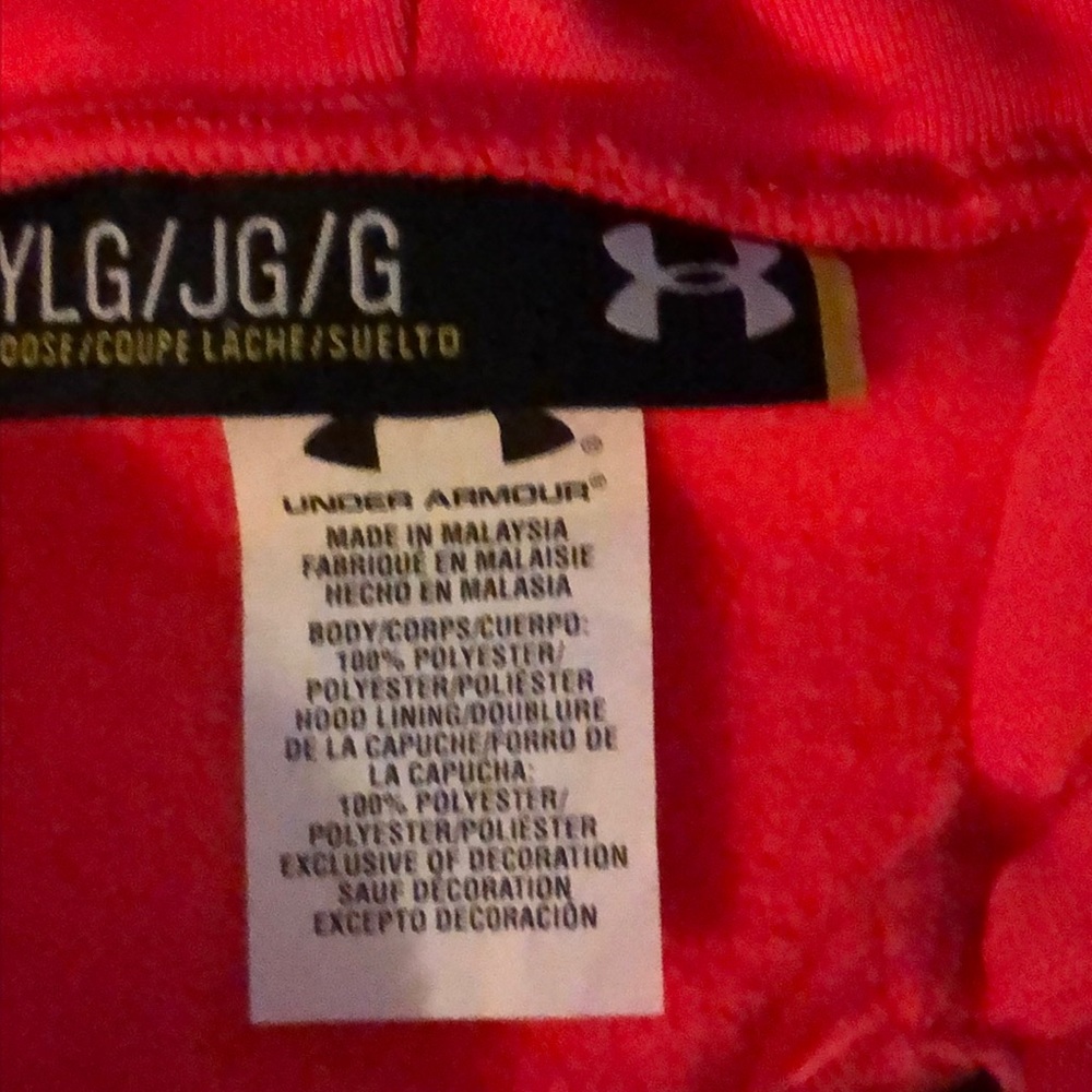 Youth zipper hoodie sweatshirt. - Picture 3 of 6